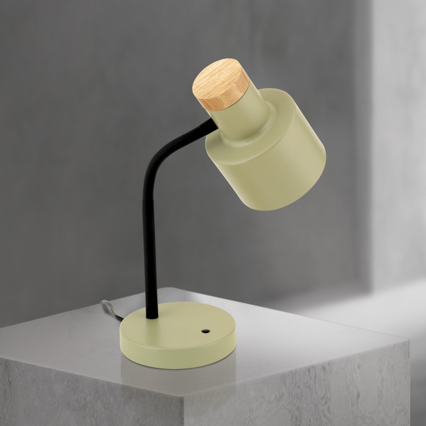 Lampe de table GILI 1xE27/40W/230V verte