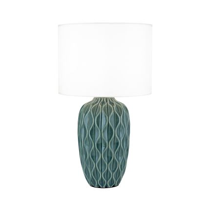 Lampe de table TORTUGA 1xE27/40W/230V vert/blanc