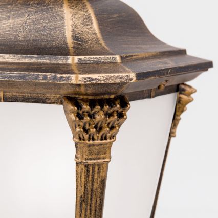 Lampe d'extérieur AIKO 1xE27/60W/230V 59 cm IP23 bronze/patiné