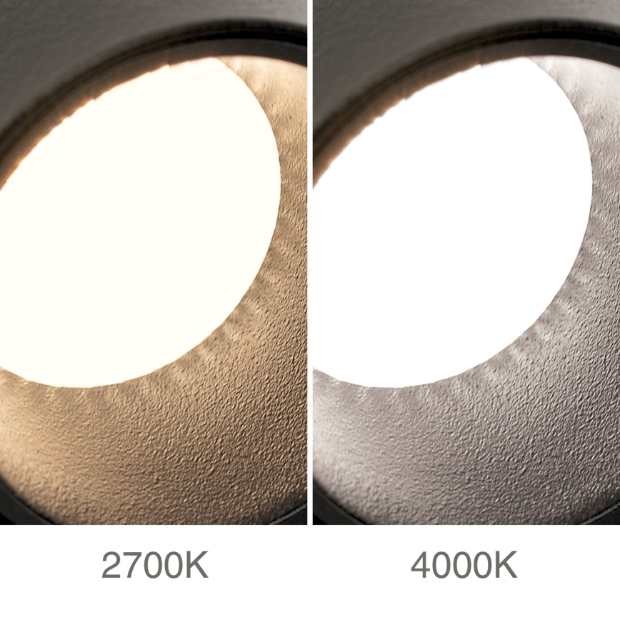 Applique spot murale tactile LED dimmable et rechargeable LUXY LED/1W/5V 2200 mAh 2700/3000/4000K noir