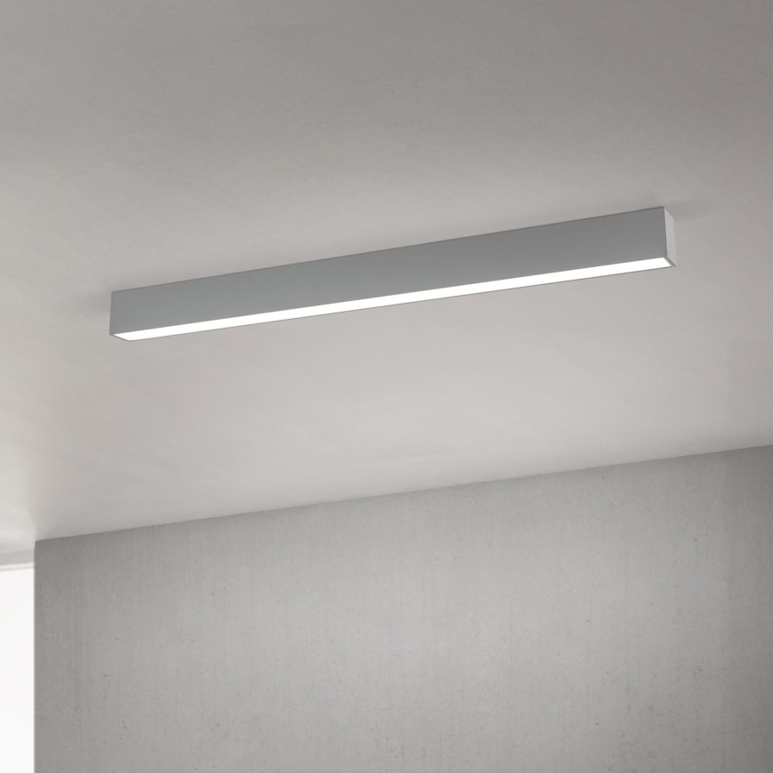 Luminaire LED plafond/suspension 2 en 1 PALKKI LED/38W/230V 3000/4000/5000K gris
