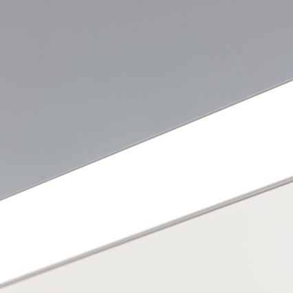 Luminaire LED plafond/suspension 2 en 1 PALKKI LED/38W/230V 3000/4000/5000K gris