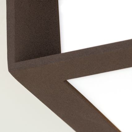 Luminaire extérieur HENRY 2xE27/15W/230V IP44 marron