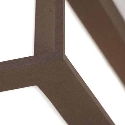 Luminaire extérieur HENRY 2xE27/15W/230V IP44 marron