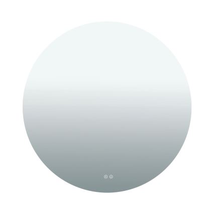 Miroir mural chauffant de salle de bains LED avec rétroéclairage FOCUS LED/27W/230V 3000/4200/6000K Ø 80 cm IP44