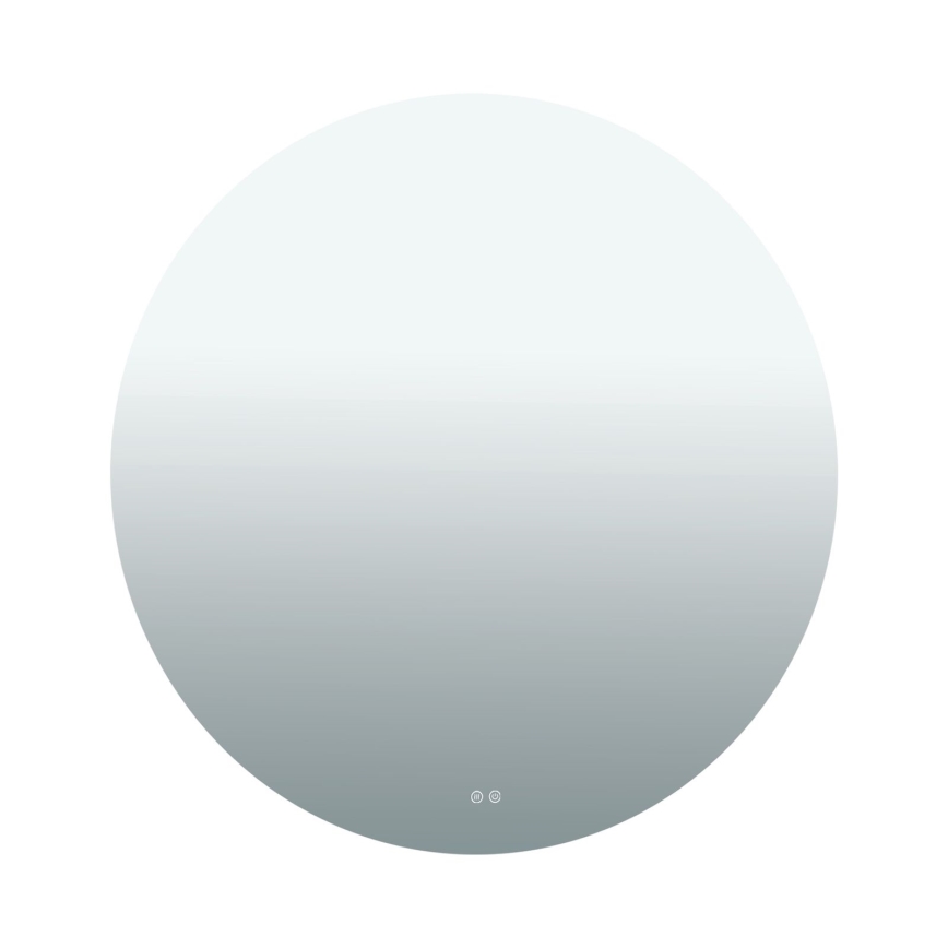 Miroir mural chauffant LED pour salle de bains avec rétroéclairage FOCUS LED/30W/230V 3000/4200/6000K Ø 100 cm IP44