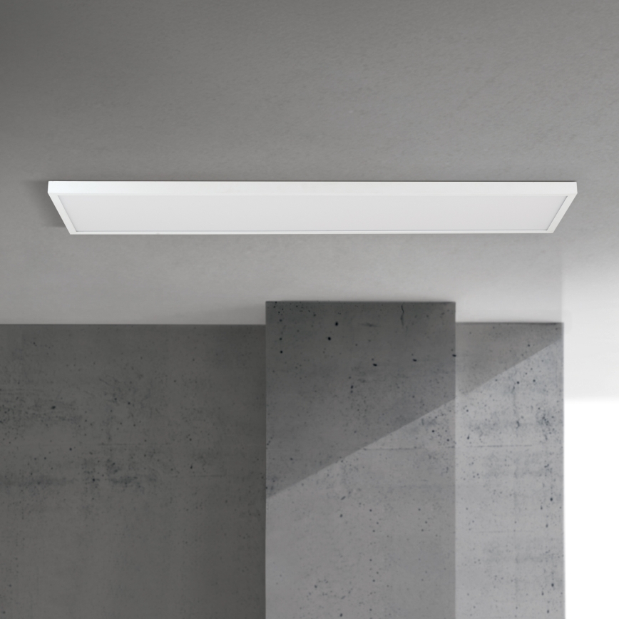 Panneau LED DISC en saillie à intensité réglable LED/40W/230V 2700/3000/4000K 115x30 cm blanc