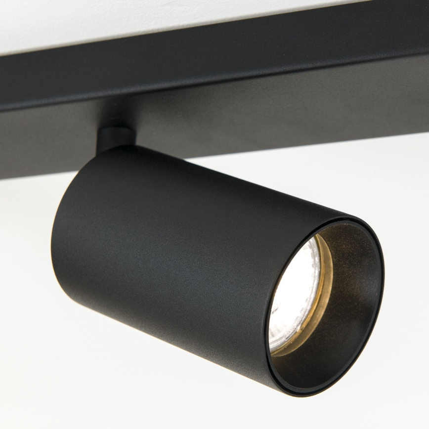 Plafonnier à spots SEAN 8x GU10/13W/230V, noir