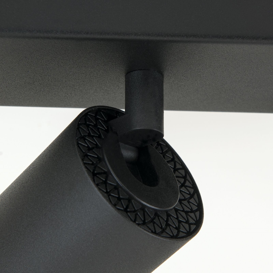 Plafonnier à spots SEAN 8x GU10/13W/230V, noir