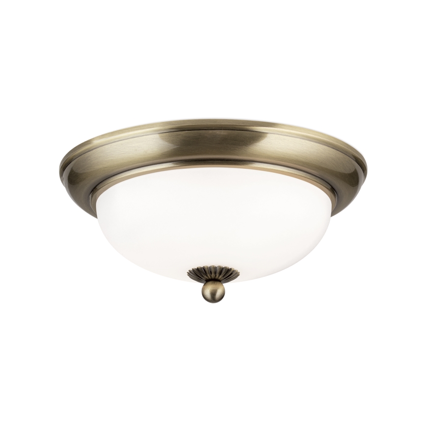 Plafonnier EMPIRA 2 x E14, 40 W, 230 V, Ø 26,5 cm, bronze