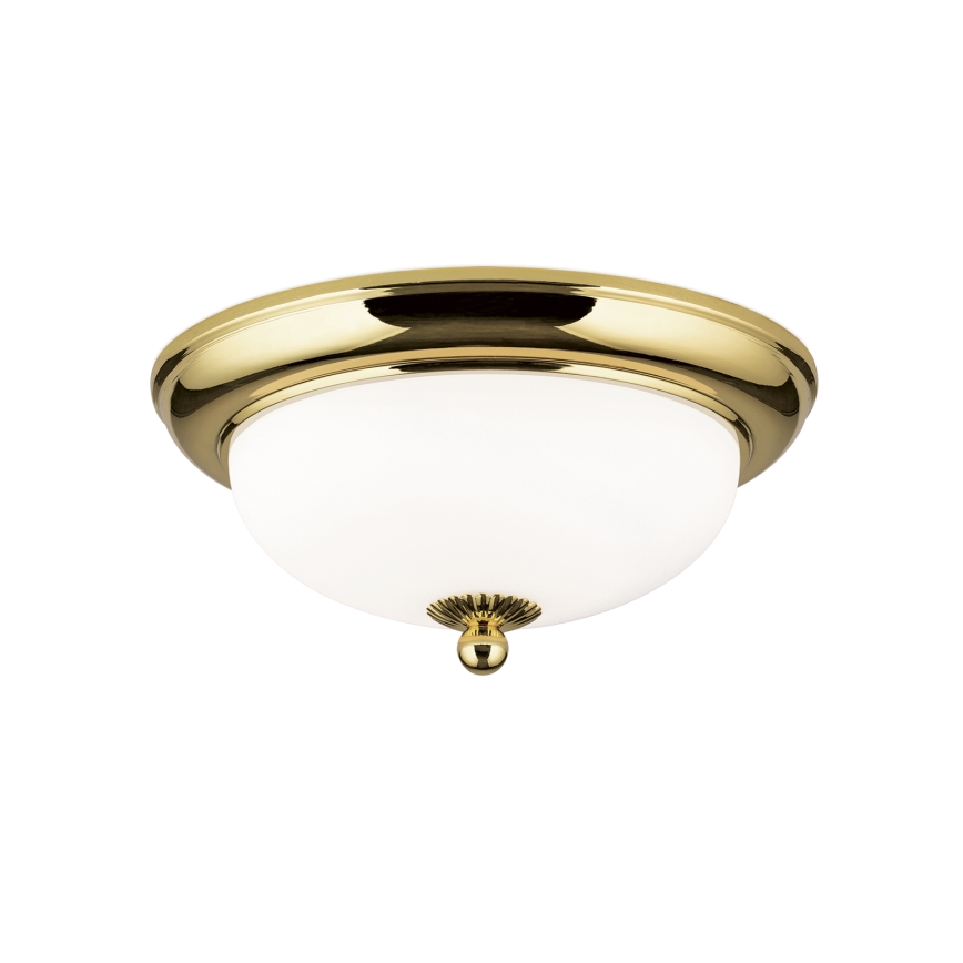 Plafonnier EMPIRA, 2 x E14/40 W/230 V, Ø 26,5 cm, doré