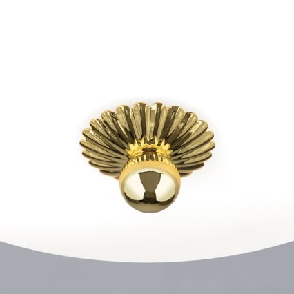 Plafonnier EMPIRA 2xE27/40W/230V Ø 35,5 cm doré