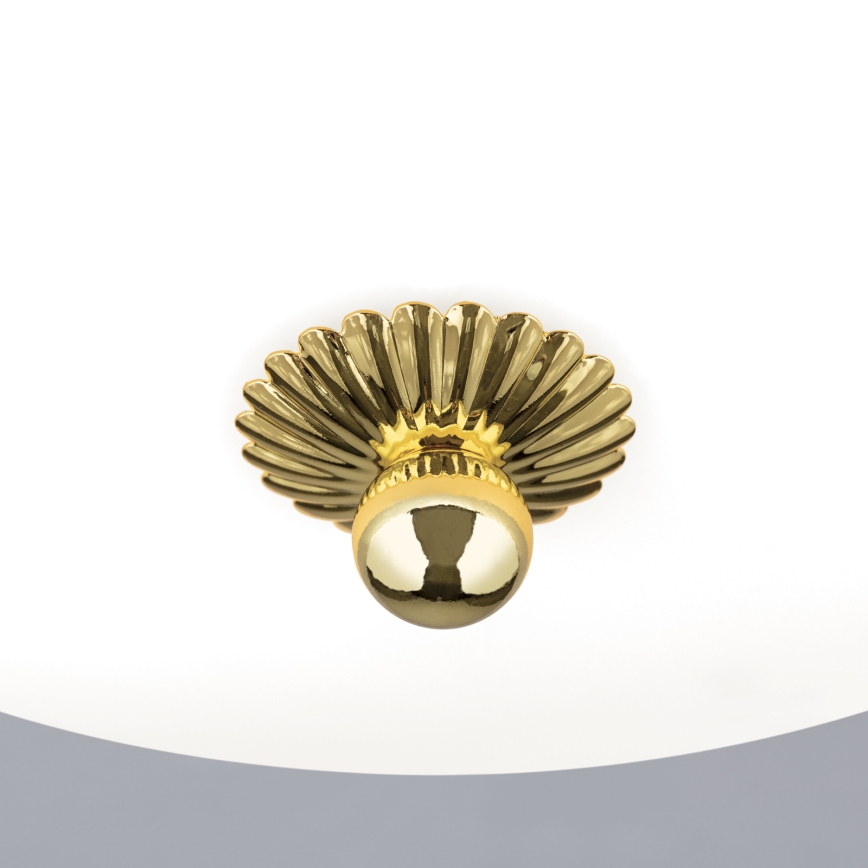 Plafonnier EMPIRA 2xE27/40W/230V Ø 35,5 cm doré