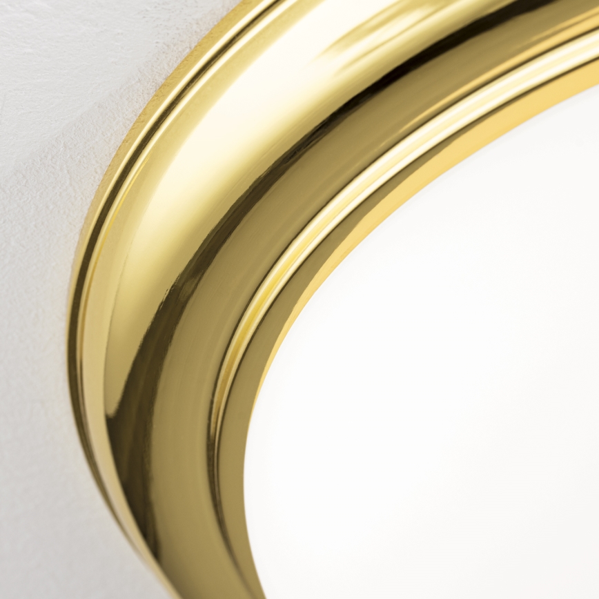 Plafonnier EMPIRA 3xE27/40W/230V Ø 48 cm doré