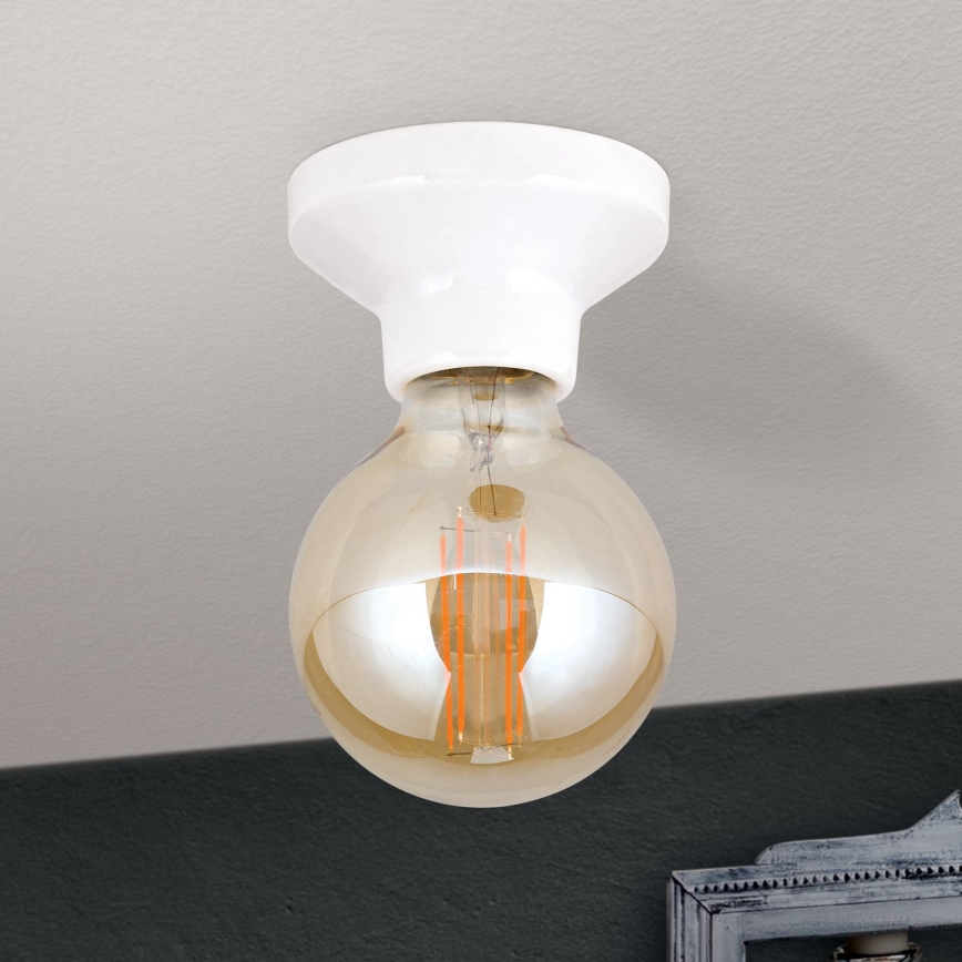 Plafonnier FROST 1xE27/60W/230V blanc