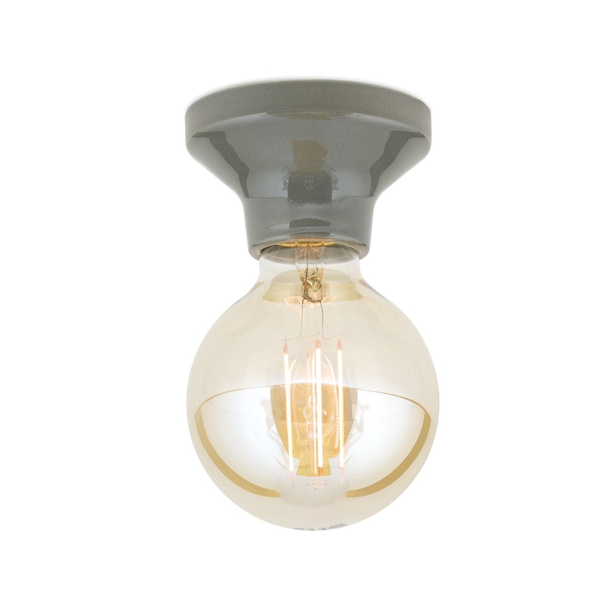 Plafonnier FROST 1xE27/60W/230V gris