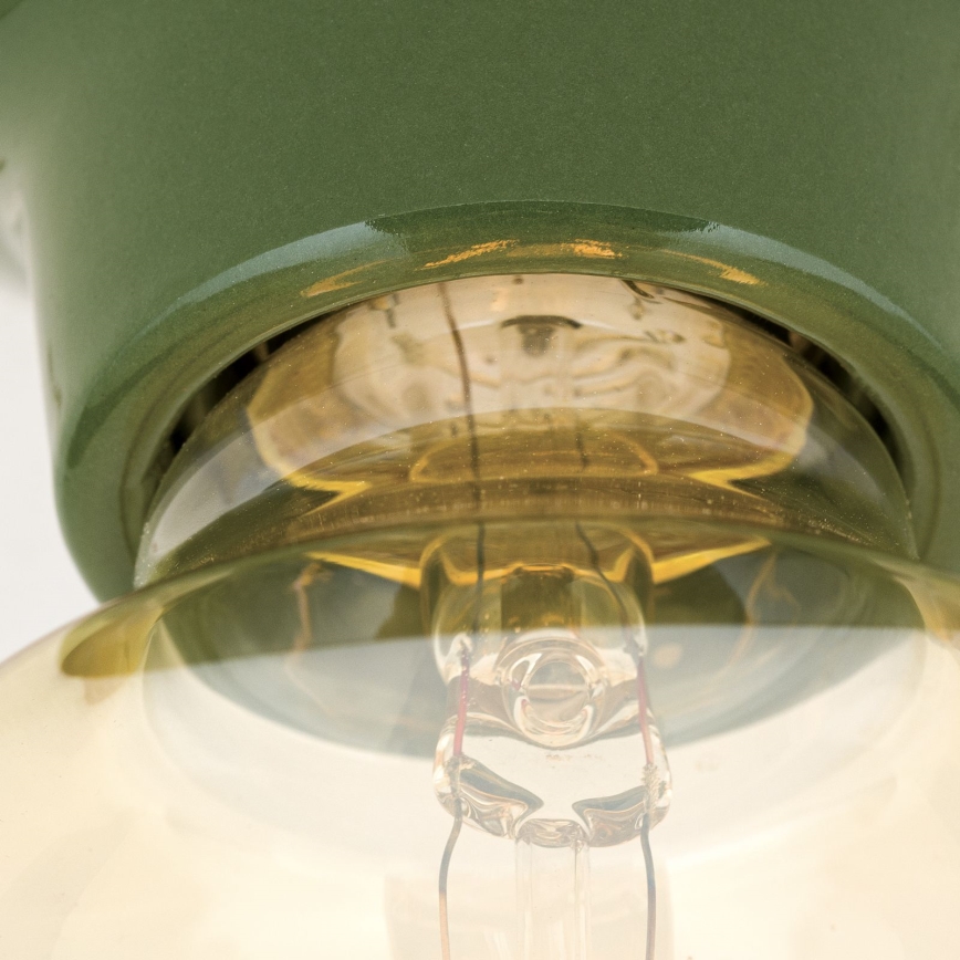 Plafonnier FROST 1xE27/60W/230V vert