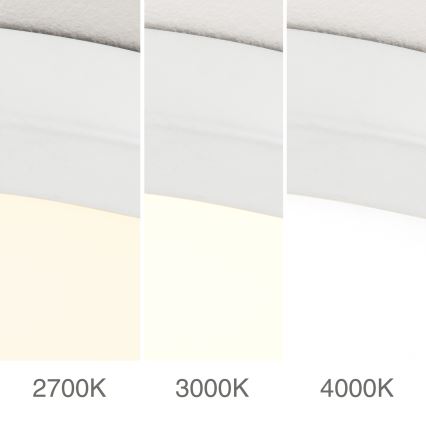 Plafonnier LED dimmable DISC LED/30W/230V 2700/3000/4000K Ø 40 cm blanc