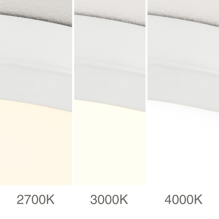 Plafonnier LED dimmable DISC LED/30W/230V 2700/3000/4000K Ø 40 cm blanc