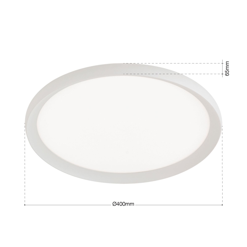 Plafonnier LED KANT LED/30W/230V 2700/3200/4000K Ø 40 cm blanc