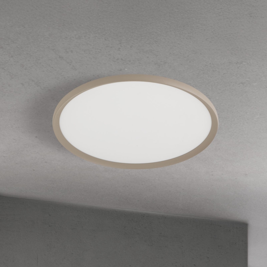 Plafonnier LED KANT, 50 W, 230 V, 2700/3000/4000 K, Ø 60 cm, beige