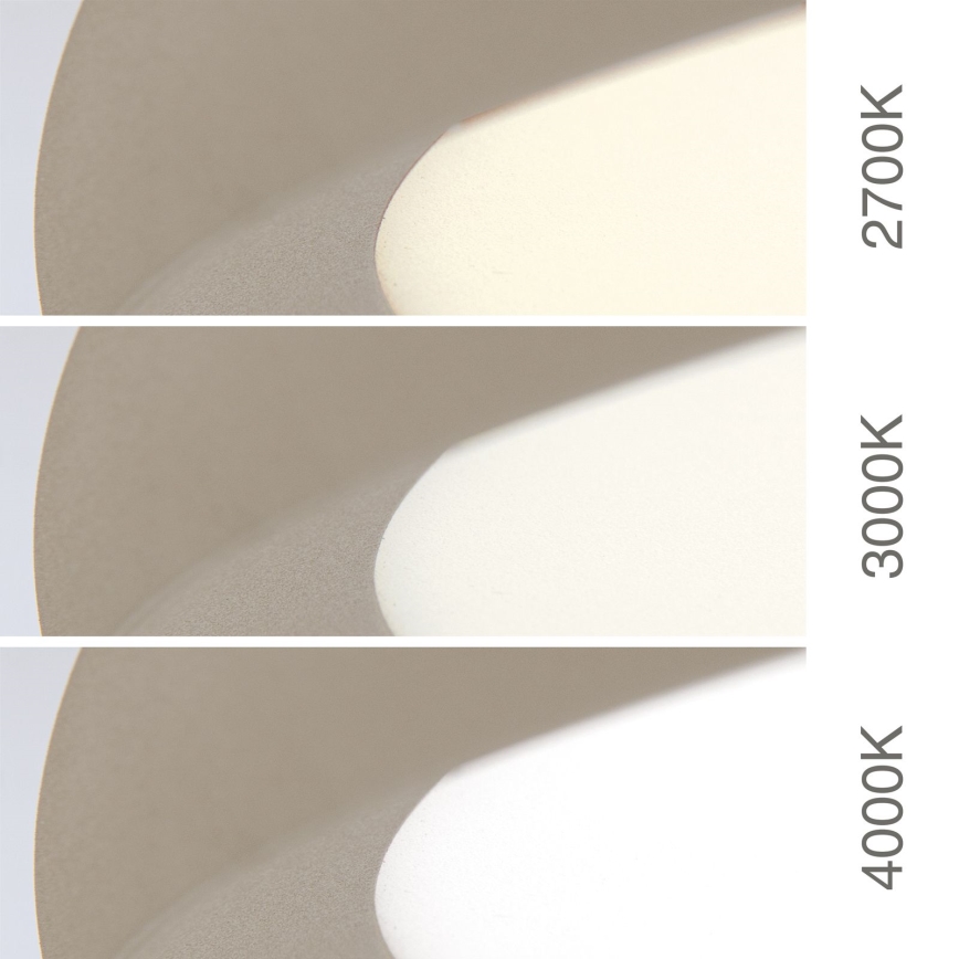 Plafonnier LED KANT 50W/230V 2700/3200/4000K Ø 60 cm beige