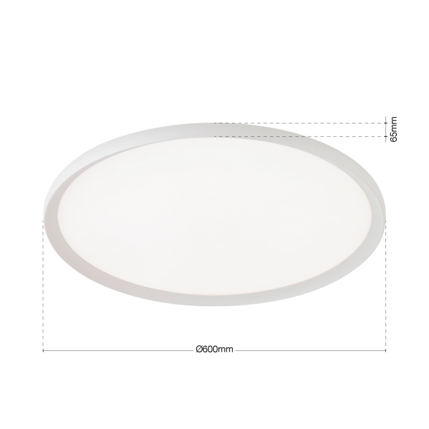 Plafonnier LED KANT LED/50W/230V 2700/3200/4000K Ø 60 cm blanc