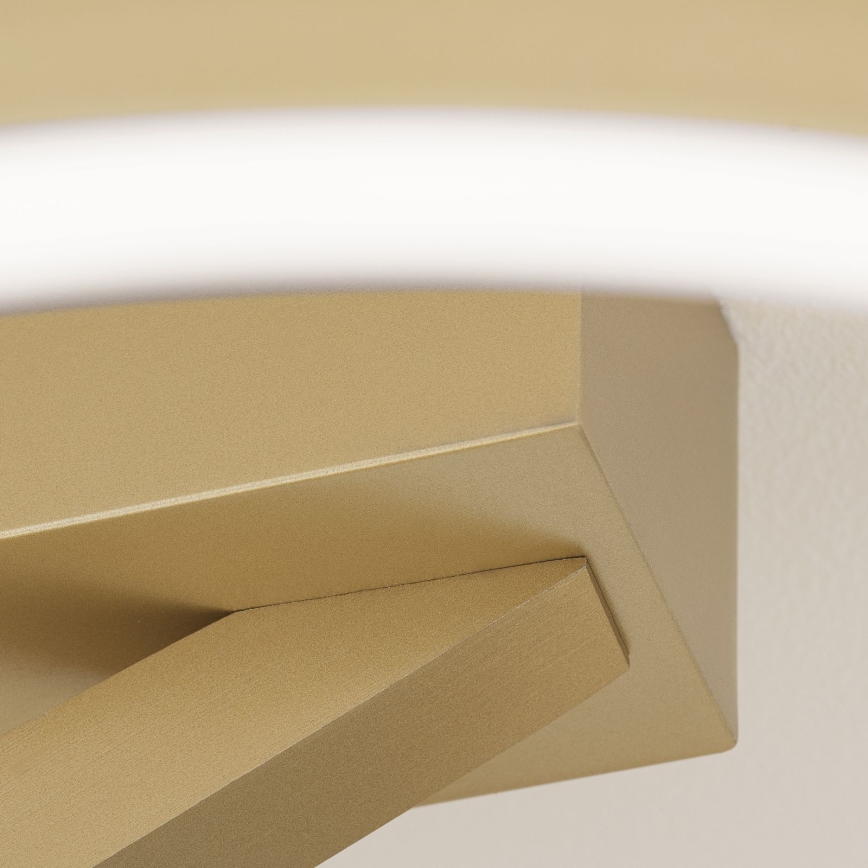 Plafonnier LED KOLK LED/40W/230V 2700/3000/4000K Ø 40 cm doré