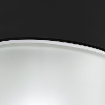 Plafonnier OSTIA 1xE27/40W/230V Ø 9,8 cm noir