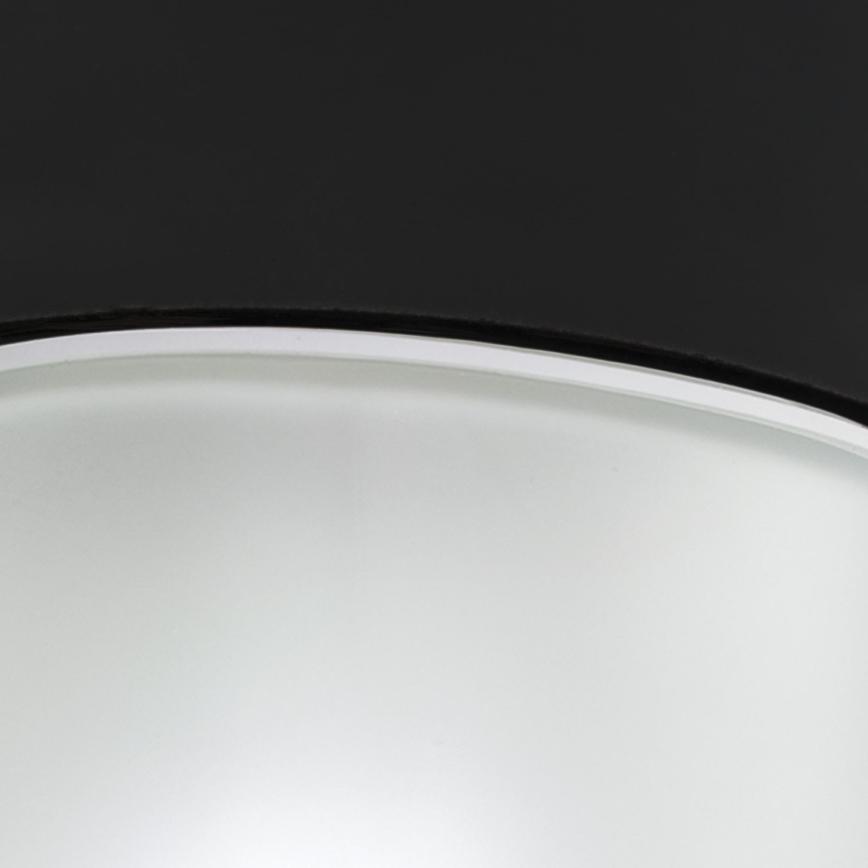 Plafonnier OSTIA 1xE27/40W/230V Ø 9,8 cm noir