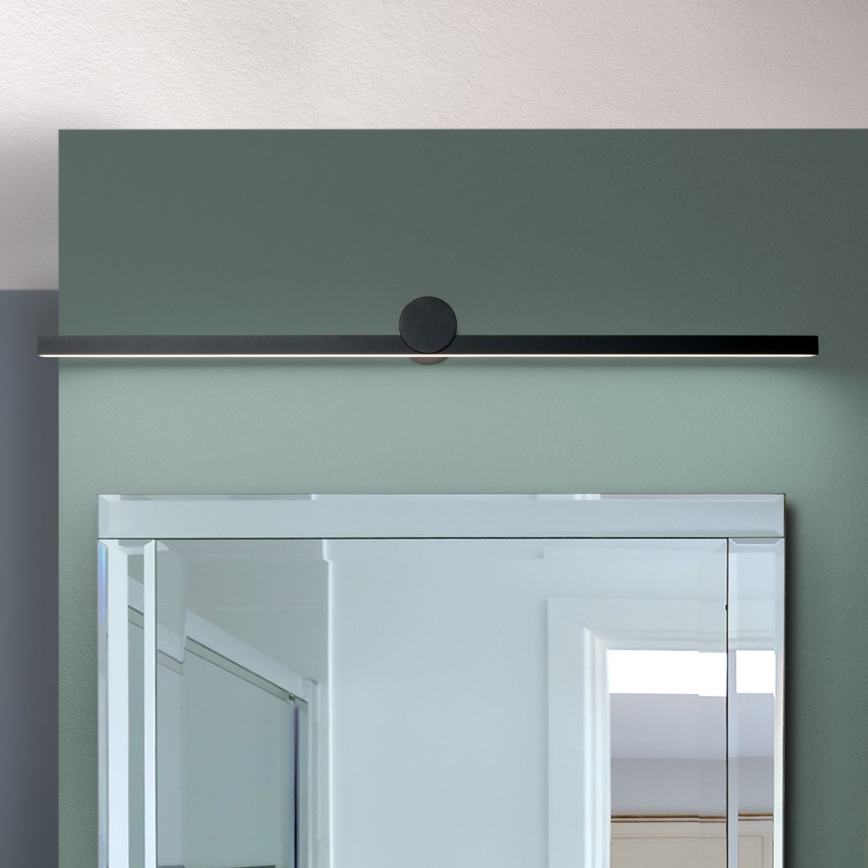 Éclairage de miroir salle de bain BEAUTY LED/24W/230V 101 cm IP54 noir