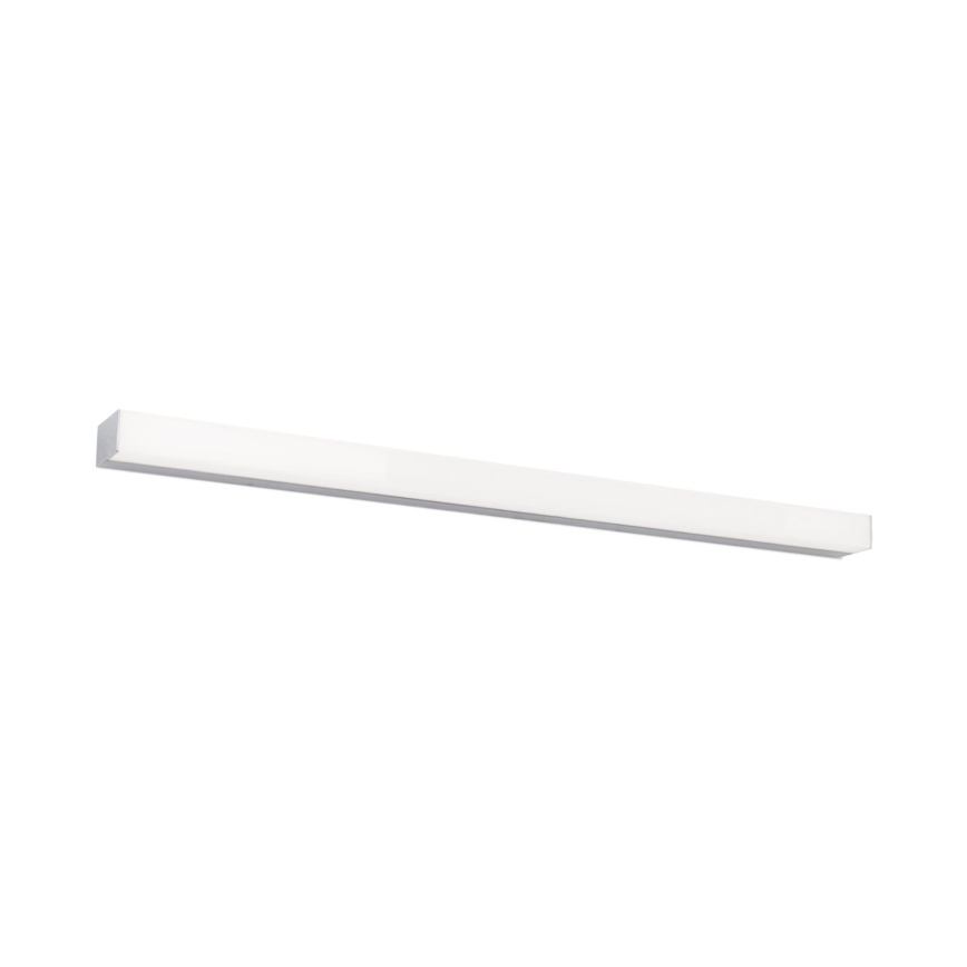 Éclairage de miroir salle de bain HORIZON LED/18W/230V 3000/4000K 90 cm IP44 argent