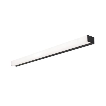 Éclairage de miroir salle de bain HORIZON LED/18W/230V 3000/4000K 90 cm IP44 noir