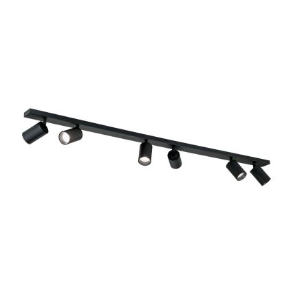 Spot SEAN 6x GU10/13W/230V, noir