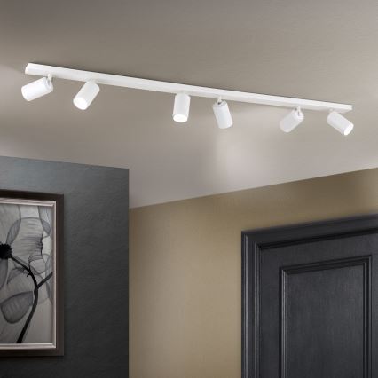 Spot SEAN 6xGU10/13W/230V blanc