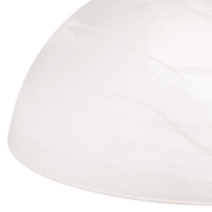 Suspension à chaîne RULA 1xE27/40W/230V Ø 35 cm blanc/bronze
