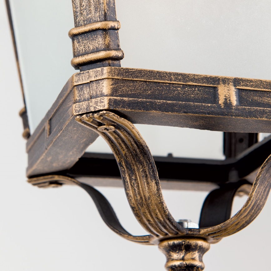 Suspension d'extérieur AIKO 1xE27/60W/230V IP23 bronze/patiné