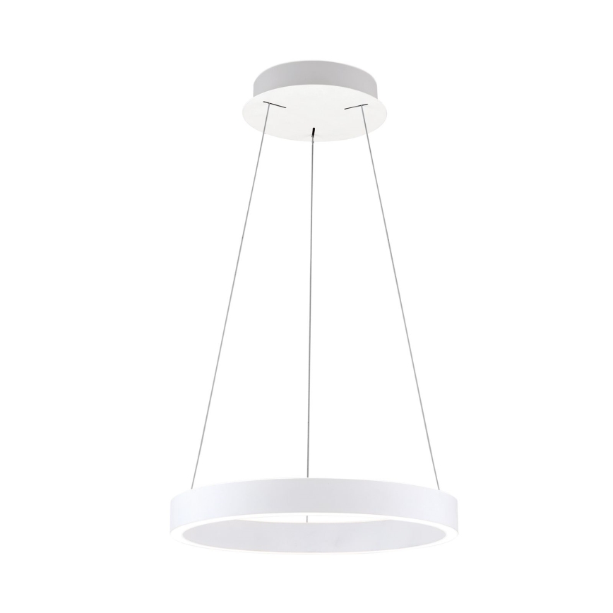 Suspension LED dimmable sur câble KOLK LED/40W/230V 2700/3000/4000K Ø 40 cm blanche