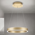Orion - Suspension LED dimmable sur câble KOLK LED/40W/230V 2700/3000/4000K Ø 40 cm dorée
