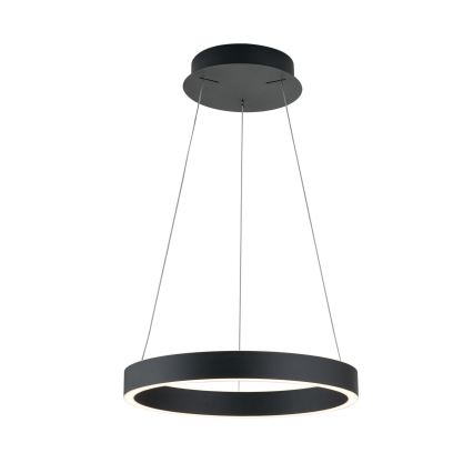 Suspension LED dimmable sur câble KOLK LED/40W/230V 2700/3000/4000K Ø 40 cm noire