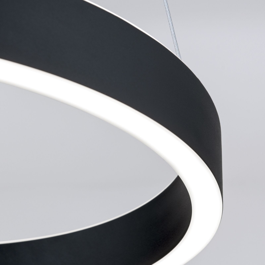 Suspension LED dimmable sur câble KOLK LED/40W/230V 2700/3000/4000K Ø 40 cm noire