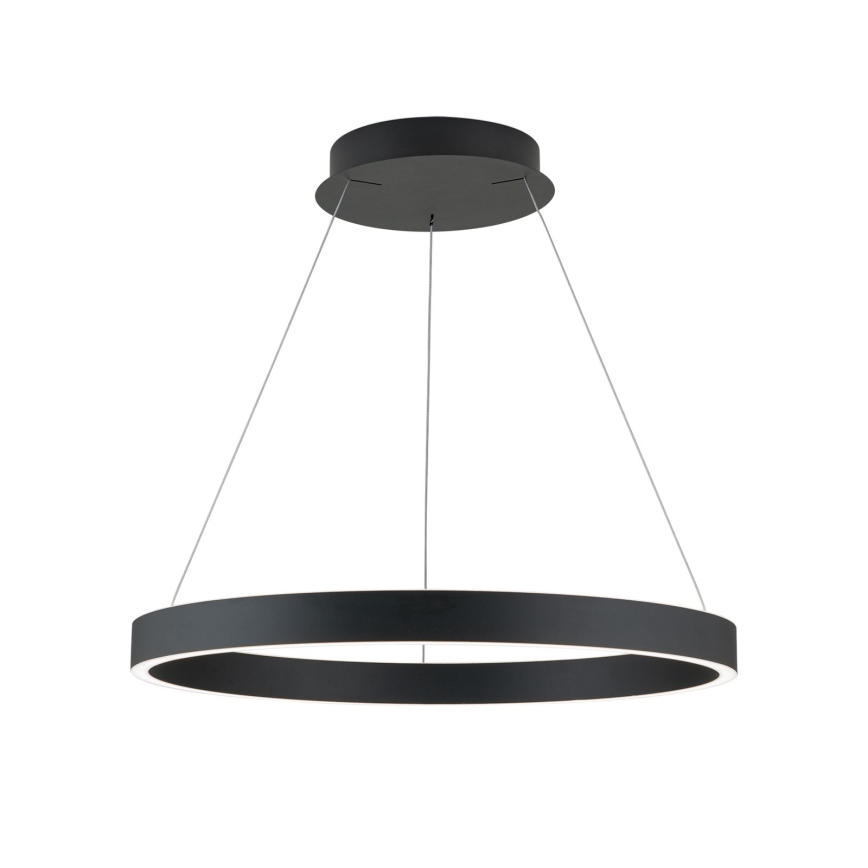 Orion - Suspension LED dimmable sur câble KOLK LED/60W/230V 2700/3000/4000K Ø 60 cm noir