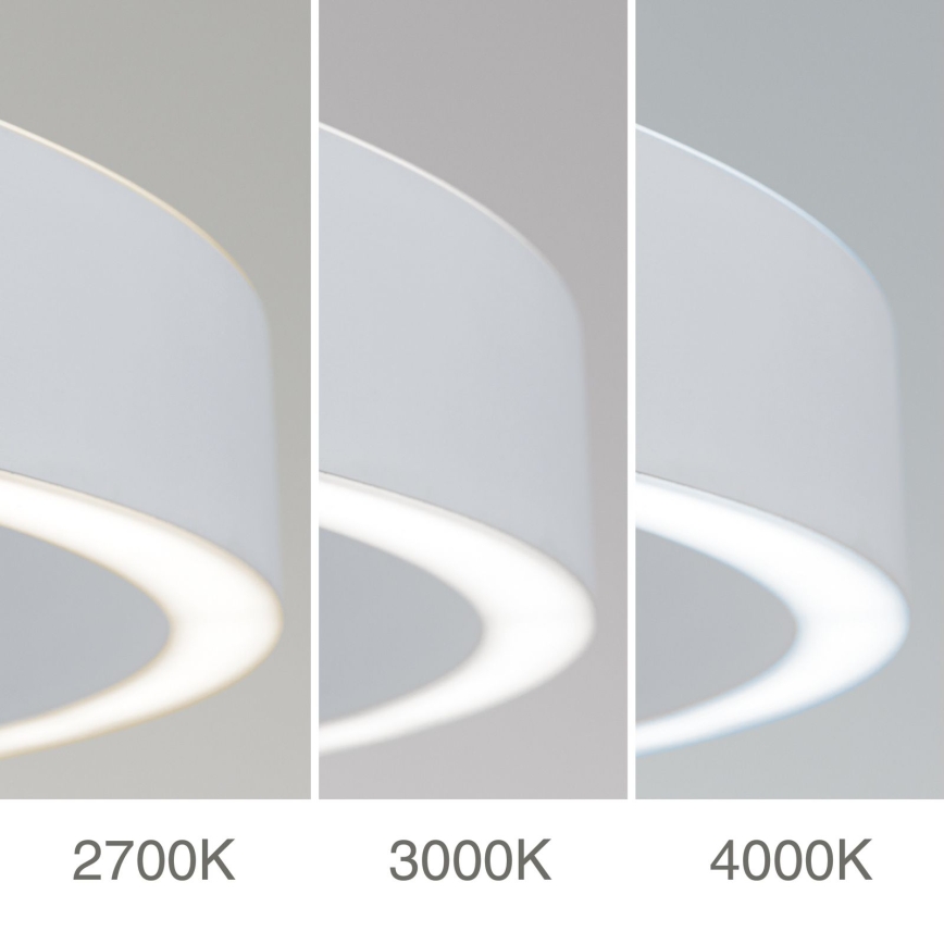 Suspension LED dimmable sur câble KOLK LED/60W/230V 2700/3000/4000K Ø 60 cm blanche