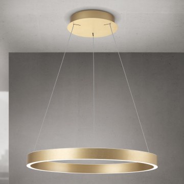Orion - suspension LED dimmable sur câble KOLK LED/60W/230V 2700/3000/4000K Ø 60 cm dorée