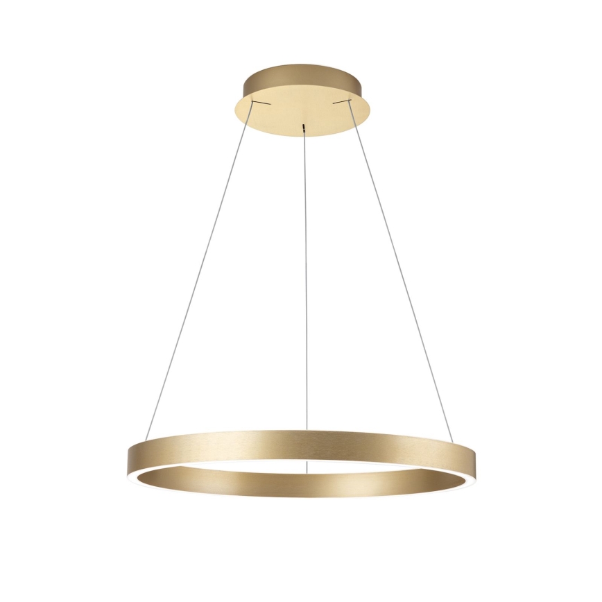 suspension LED dimmable sur câble KOLK LED/60W/230V 2700/3000/4000K Ø 60 cm dorée