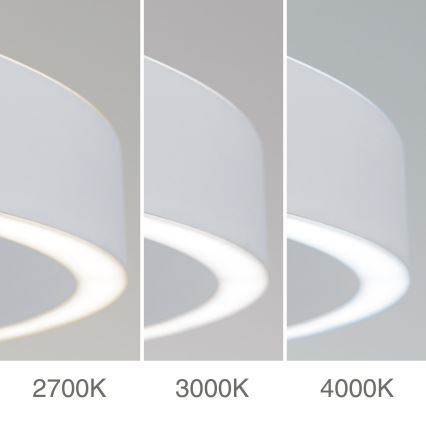 Suspension LED dimmable sur câble KOLK LED/80W/230V 2700/3000/4000K diamètre 80 cm blanc