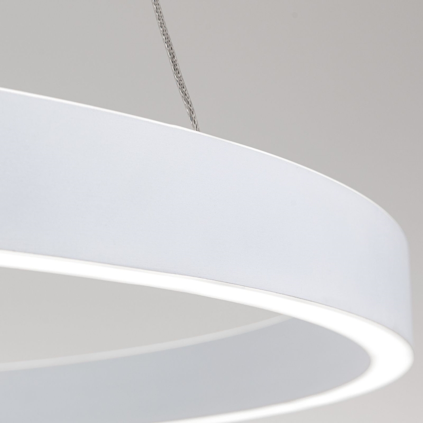 Suspension LED dimmable sur câble KOLK LED/80W/230V 2700/3000/4000K diamètre 80 cm blanc
