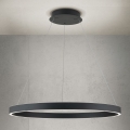 Orion - Suspension LED dimmable sur câble KOLK LED/80W/230V 2700/3000/4000K Ø 80 cm noir