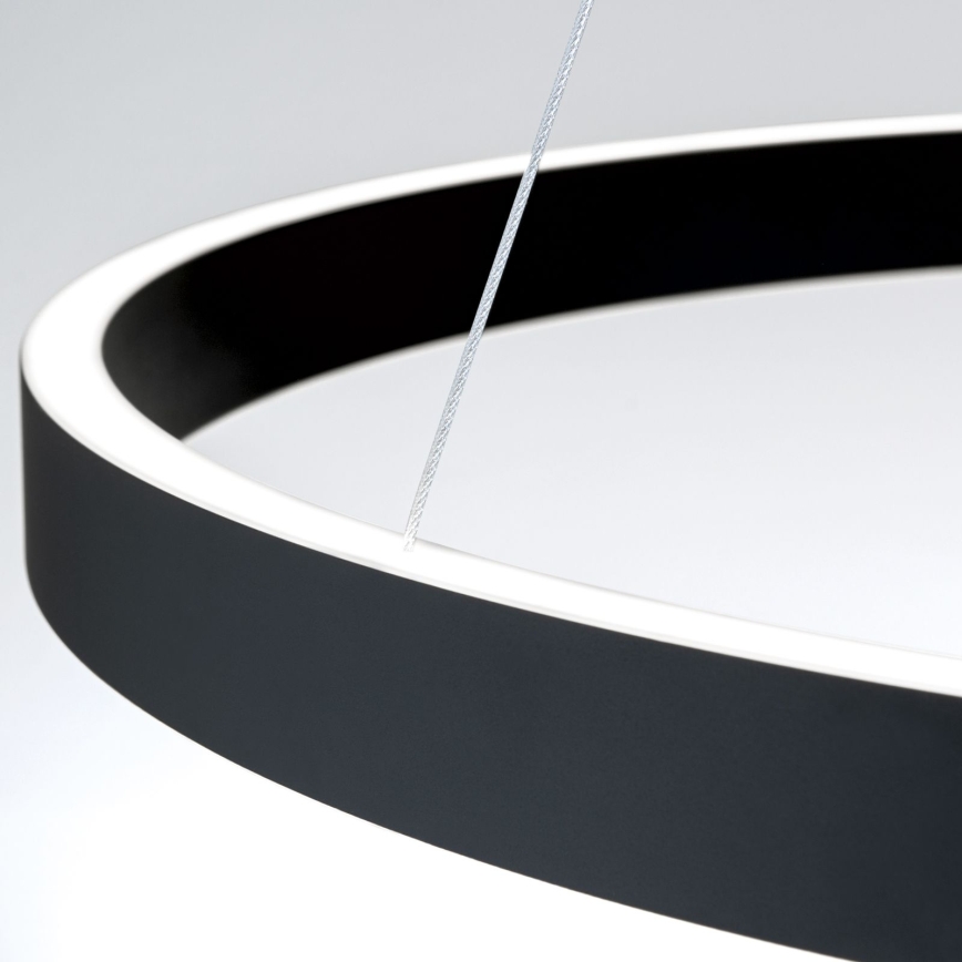 Suspension LED dimmable sur câble KOLK LED/80W/230V 2700/3000/4000K Ø 80 cm noir