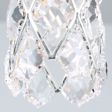 Suspension sur câble RITA 1xG9/40W/230V chrome brillant